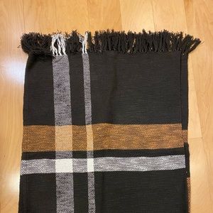 Fall/winter throw blanket